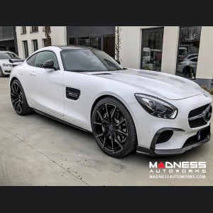 Mercedes Benz AMG GT/ GT S - Carbon Fiber Top Layer Mirror Caps - Luethen Motorsports - (C190)